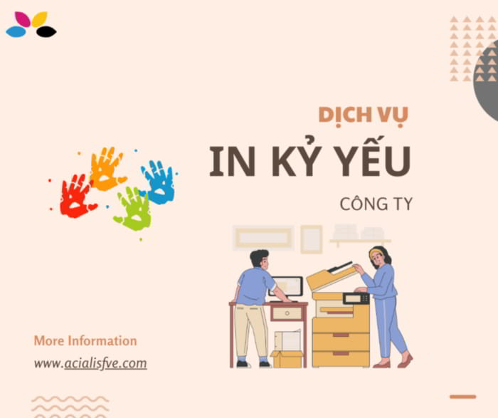 dịch vụ in kỷ yếu công ty